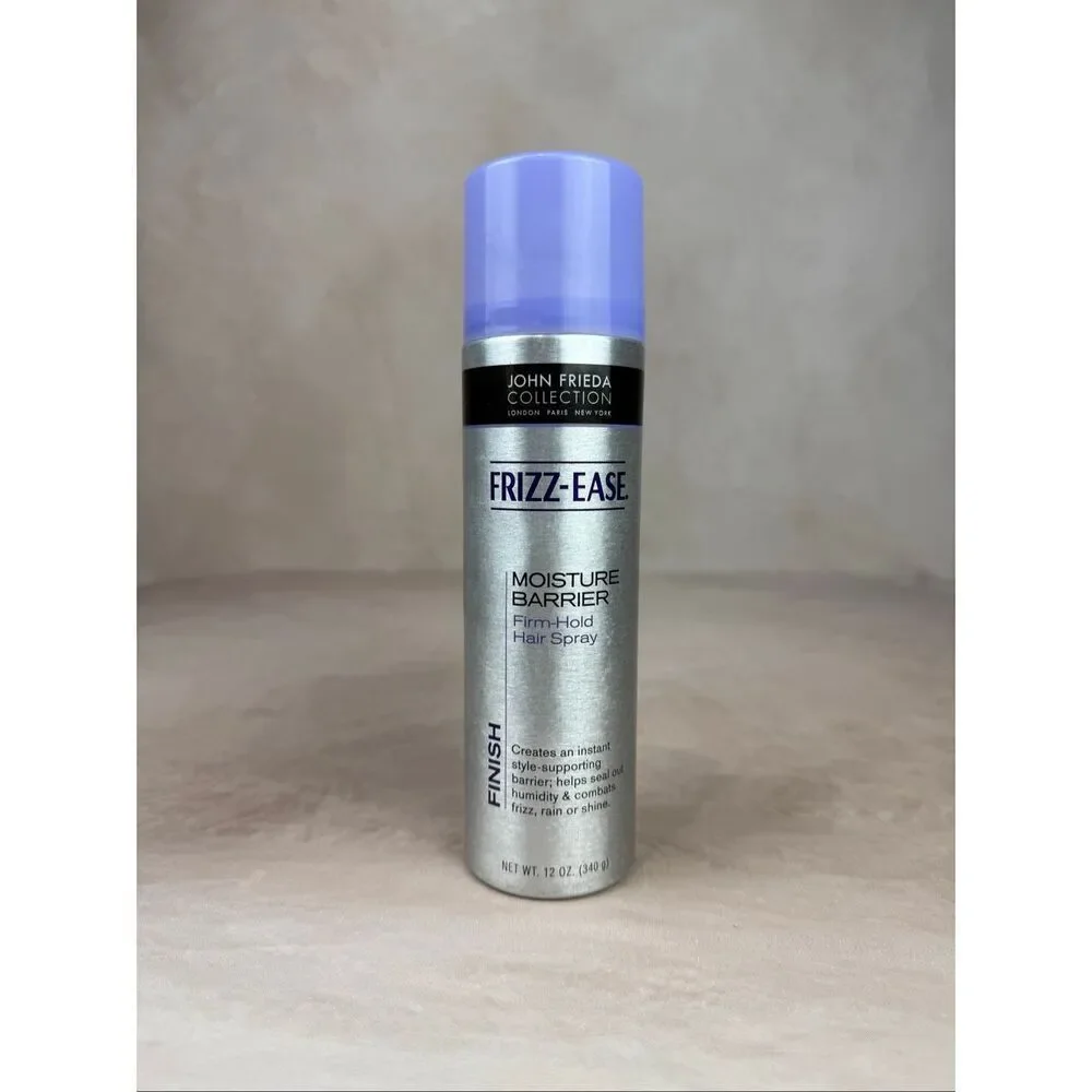 John Frieda Frizz Ease Moisture Barrier Firm Hold Hairspray Full DISCONTINUED